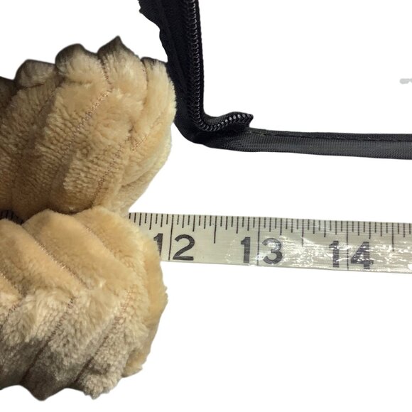 Carter's Plush Lion Stuffed Animal Baby Infant Toy 12" Ribbed Tan Brown Safari - Picture 6 of 6